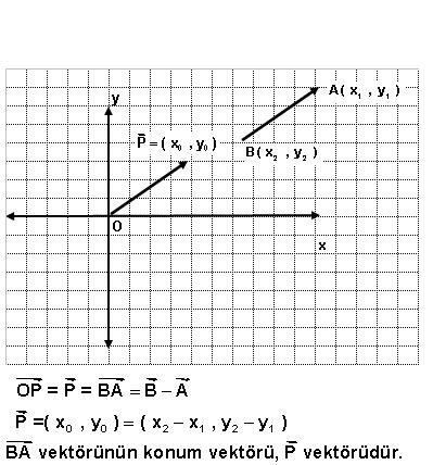 Bir vektörün konum vektörü